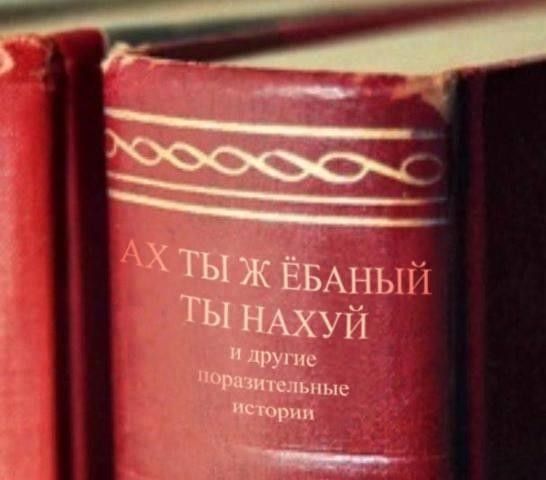 АХ ТЫ Ж ЁБАНЫЙ ТЫ НАХУЙ
и другие поразительные истории