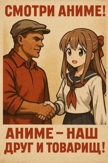 СМОТРИ АНИМЕ!
АНИМЕ – НАШ ДРУГ И ТОvarИщ!