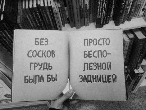 БЕЗ СОСКОВ ГРУДЬ БЫЛА БЫ ПРОСТО БЕСПОЛЕЗНОЙ ЗАДНИЦЕЙ