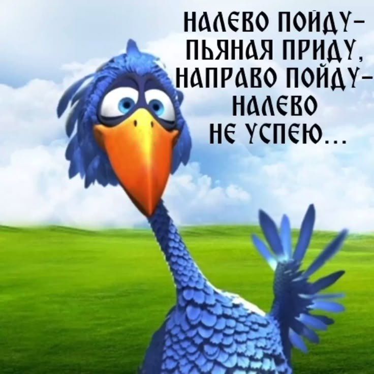 НАЛЕВО ПОЙДУ- ПЬЯНАЯ ПРИДУ, НАПРАВО ПОЙДУ- НАЛЕВО НЕ УСПЕЮ...