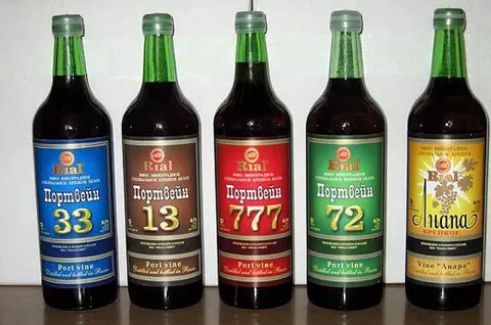 Портвейн 33, Портвейн 13, Портвейн 777, Портвейн 72, Лина