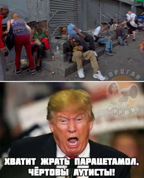 Хватит жрать парацетамол, чертовы аутисты!