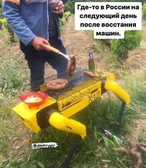 Где-то в России на следующий день после восстания машин.