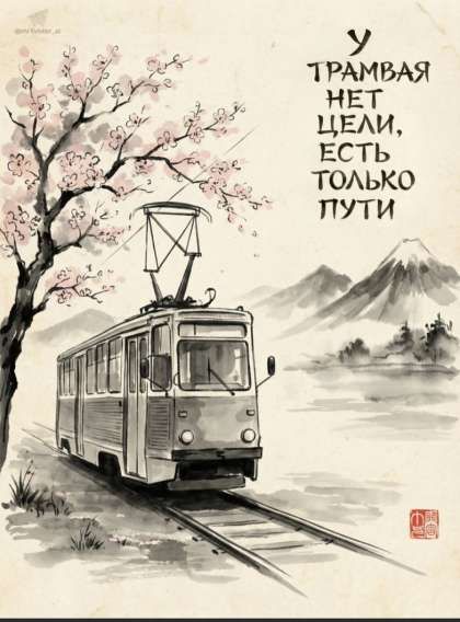 У трамвая нет цели, есть только пути