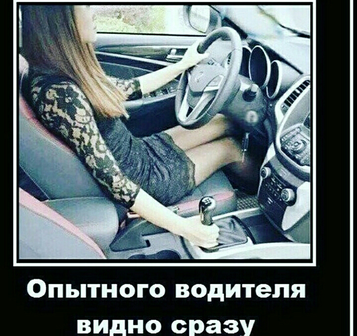 0ПЬТН0ГО ВОДИТЕЛЯ ВИДНО сразу