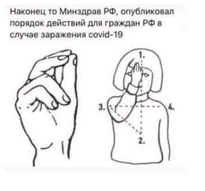 наконец то Минздра РФ опубликшп порядок дийствий шп граши РФ случи ишеиип туш 19