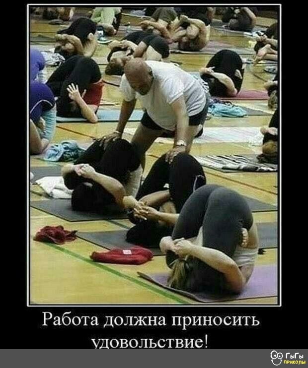 Работа должна приносить Удовольствие ёж
