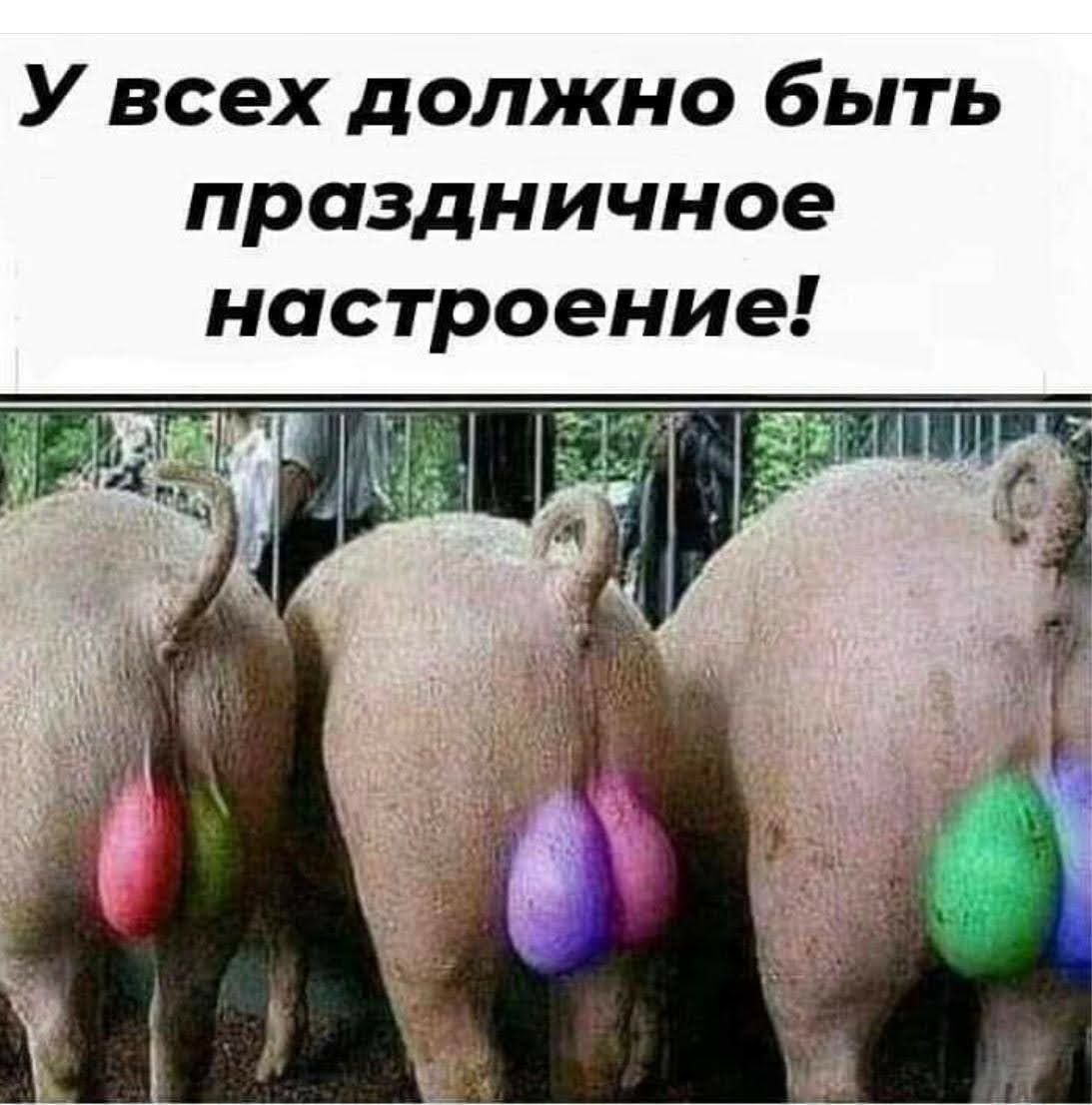 У всех ДОЛЖНО бЬПЬ праздничное настроение