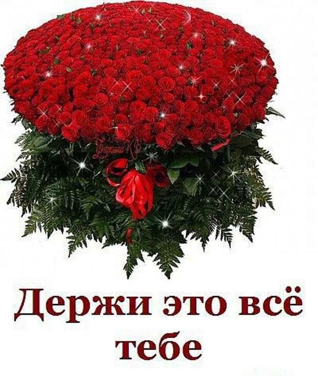 Держи это всё тебе