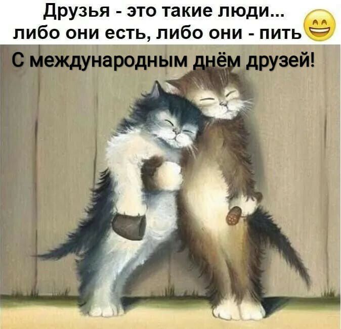 друзья это такие люди либо они есть либо они пить