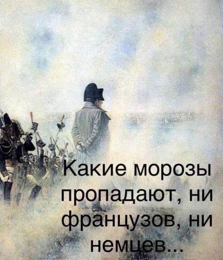 Какие морозы _ проладают ни_