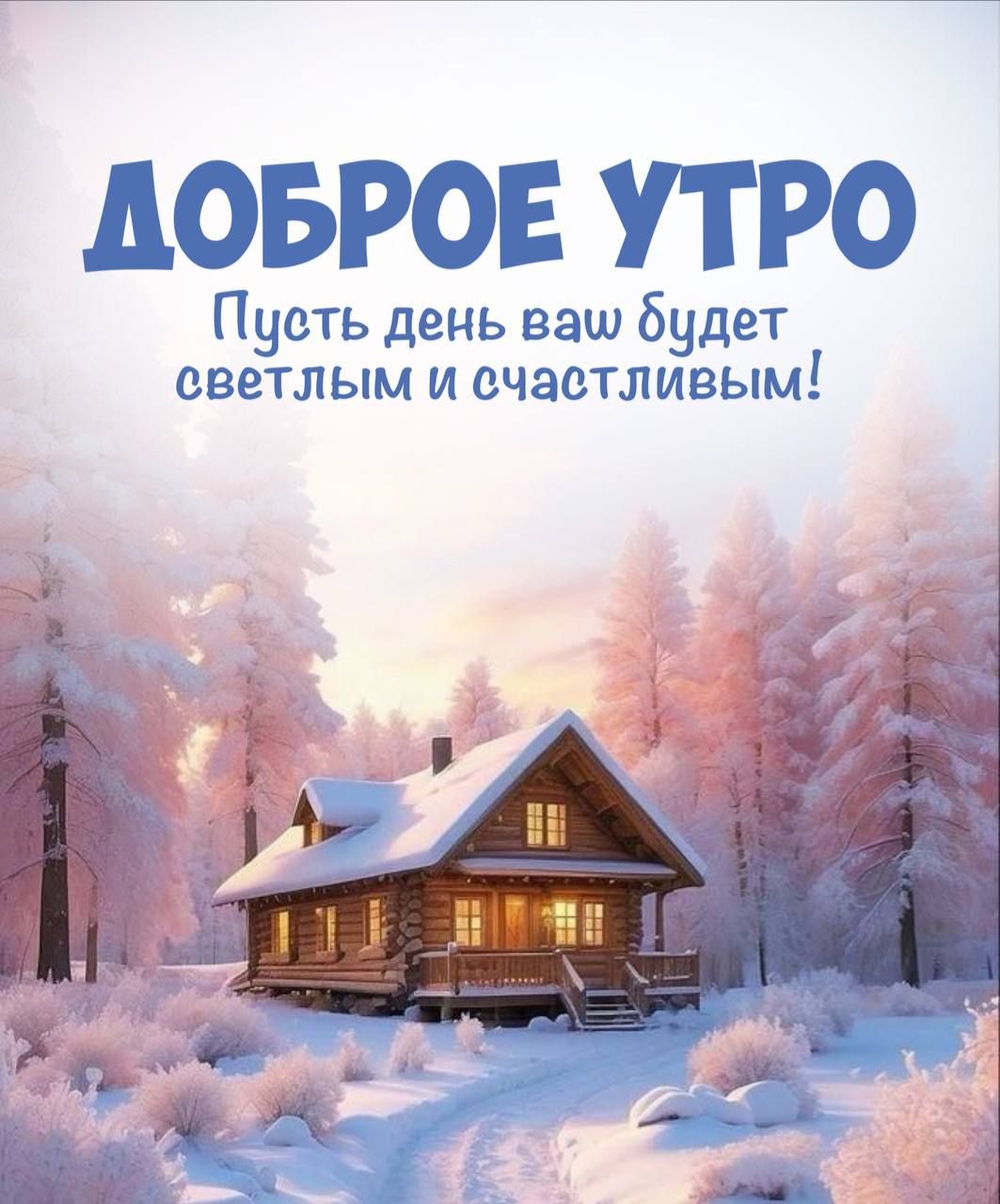 АОБРОЕ УТРО Пусть день ваш будет светлым и счастливым