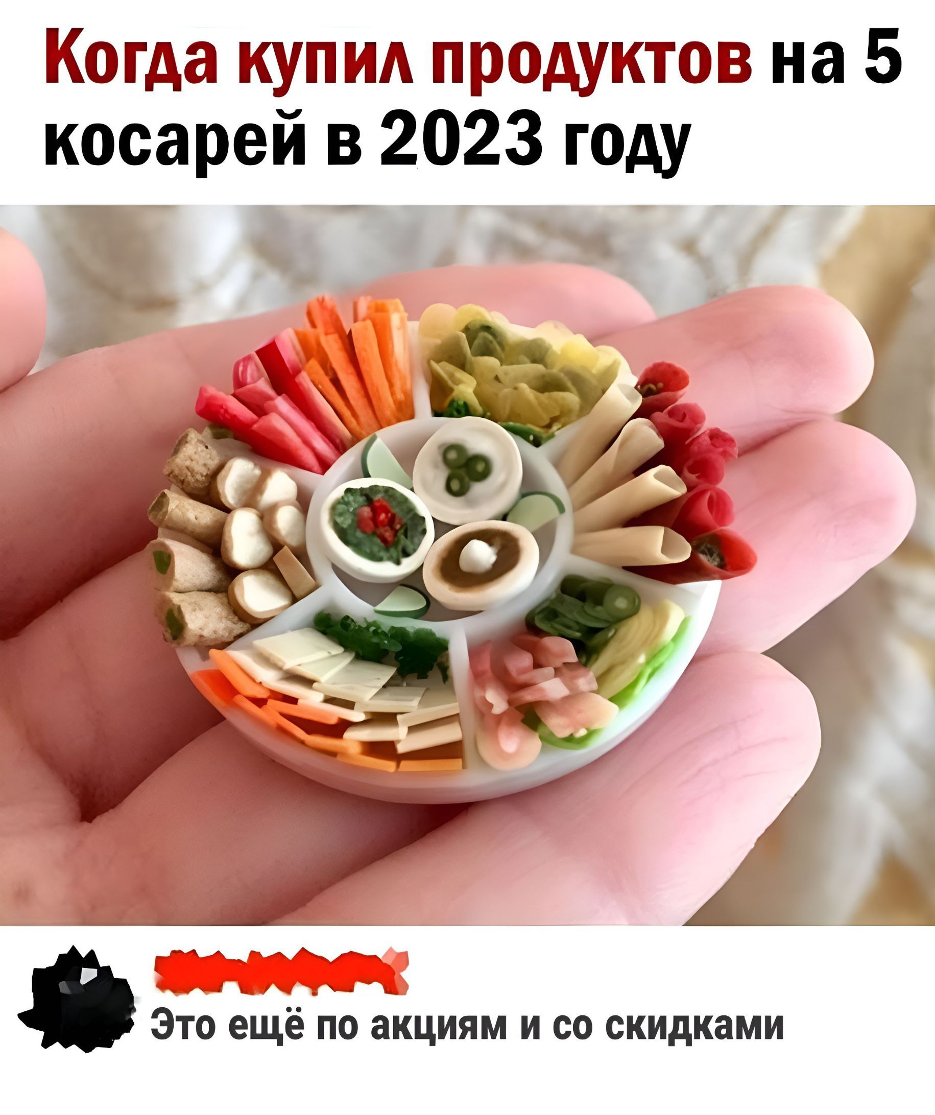 Когда купил продуктов на 5 косарей в 2023 году Г 310 еще по акциям И со скидками