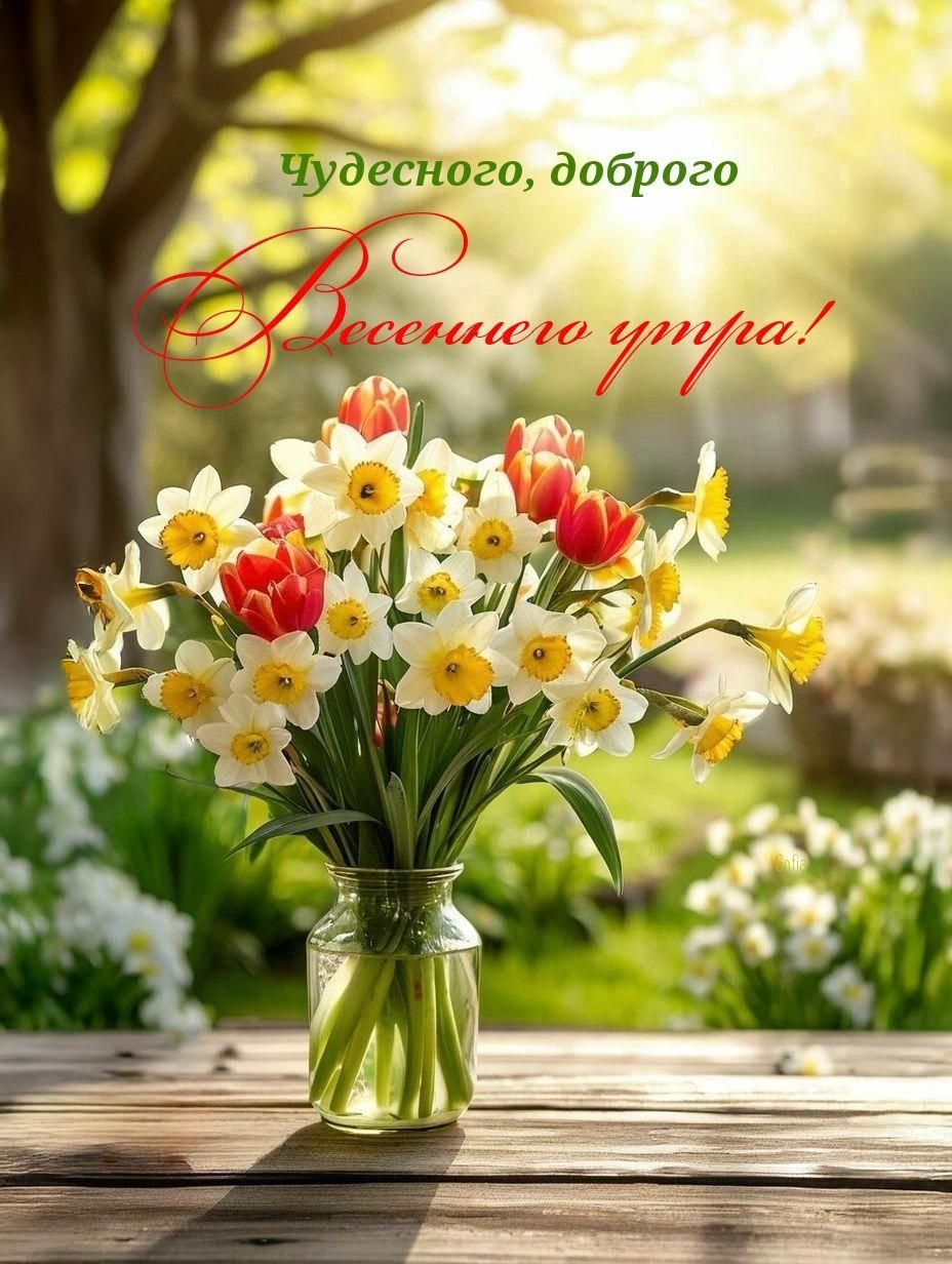Чудесного, доброго Весеннего утра!