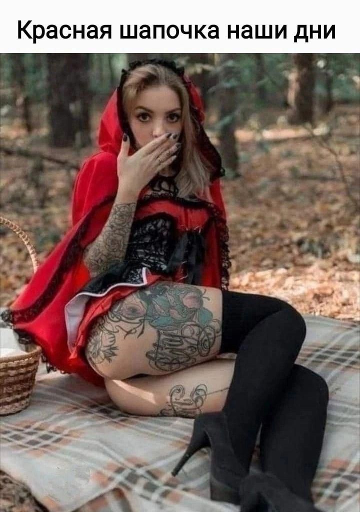Красная шапочка наши дни