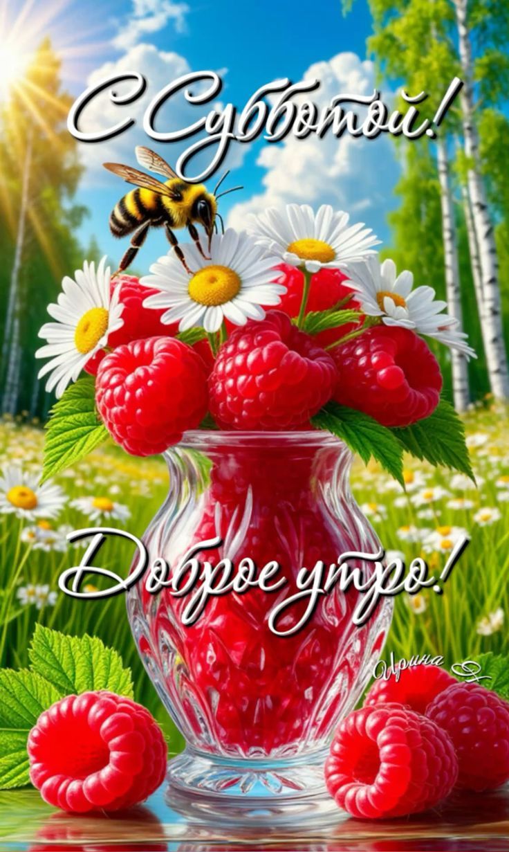 С Субботой! Доброе утро!