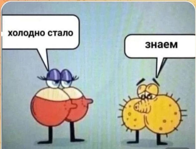 холодно стало
знаем