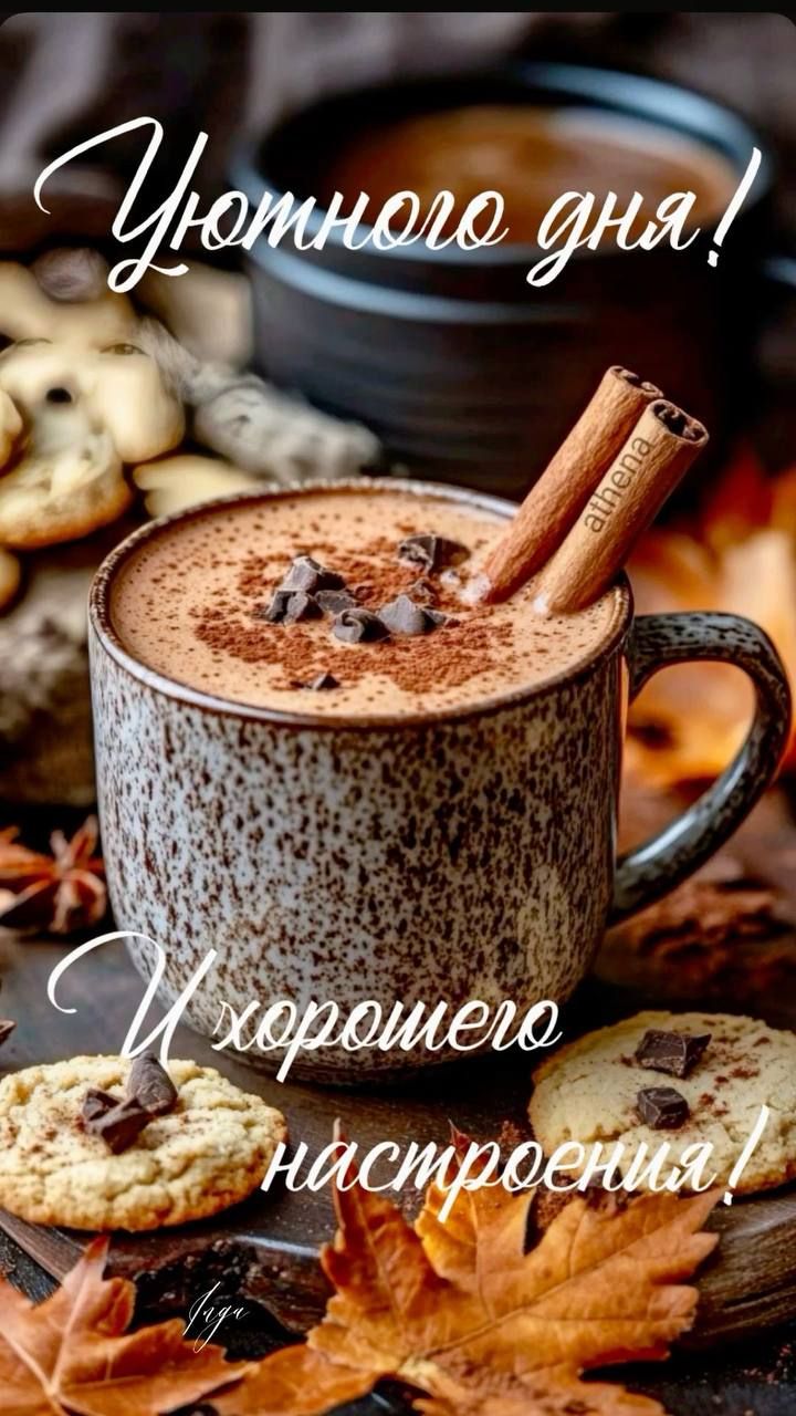 Уютного дня! И хорошего настроения!
