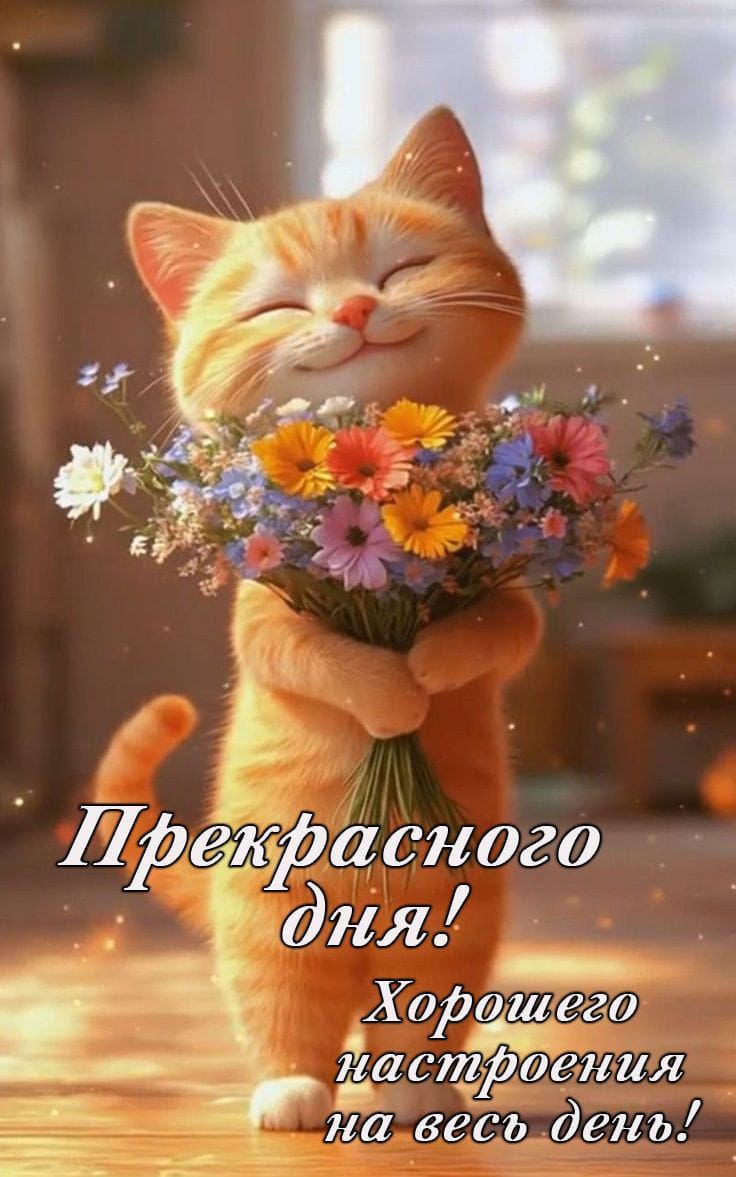 Прекрасного дня! Хорошего настроения на весь день!