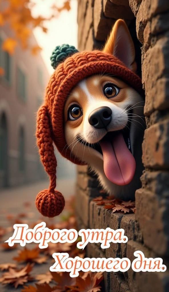 Доброе утро. Хорошего дня.