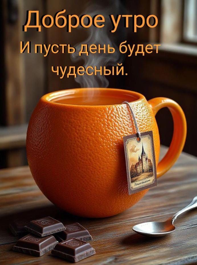 Доброе утро И пусть день будет чудесный.