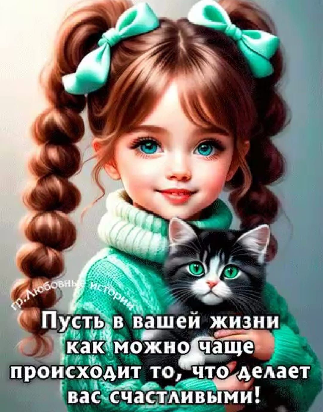 Пусть в вашей жизни как можно чаще происходит то, что делает вас счастливыми!