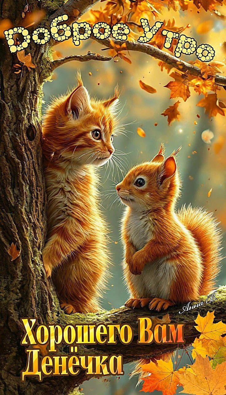 Доброе утро
Хорошего вам денечка