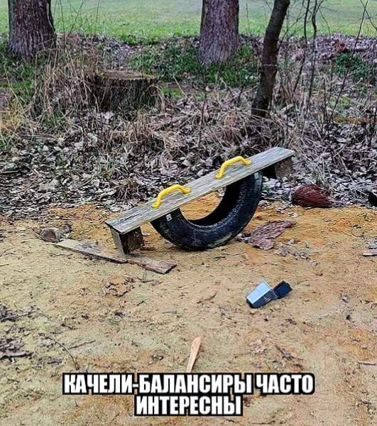 КАЧЕЛИ-БАЛАНСИРЫ ЧАСТО ИНТЕРЕСНЫ
