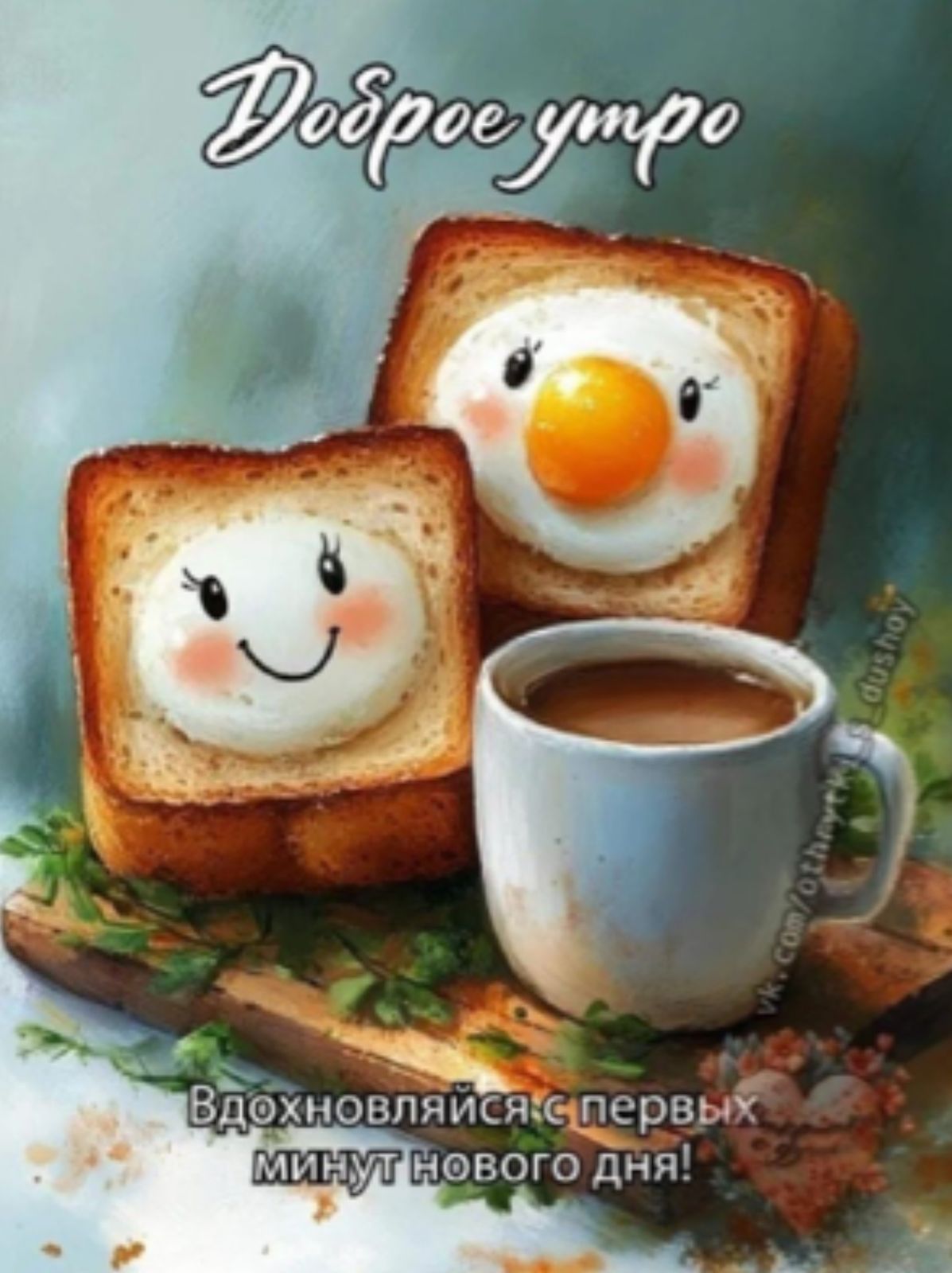 Доброе утро
Вдохновляйся с первых минут нового дня!