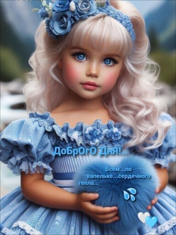 Доброго дня! Всем...по капельке...сердечного тепла...