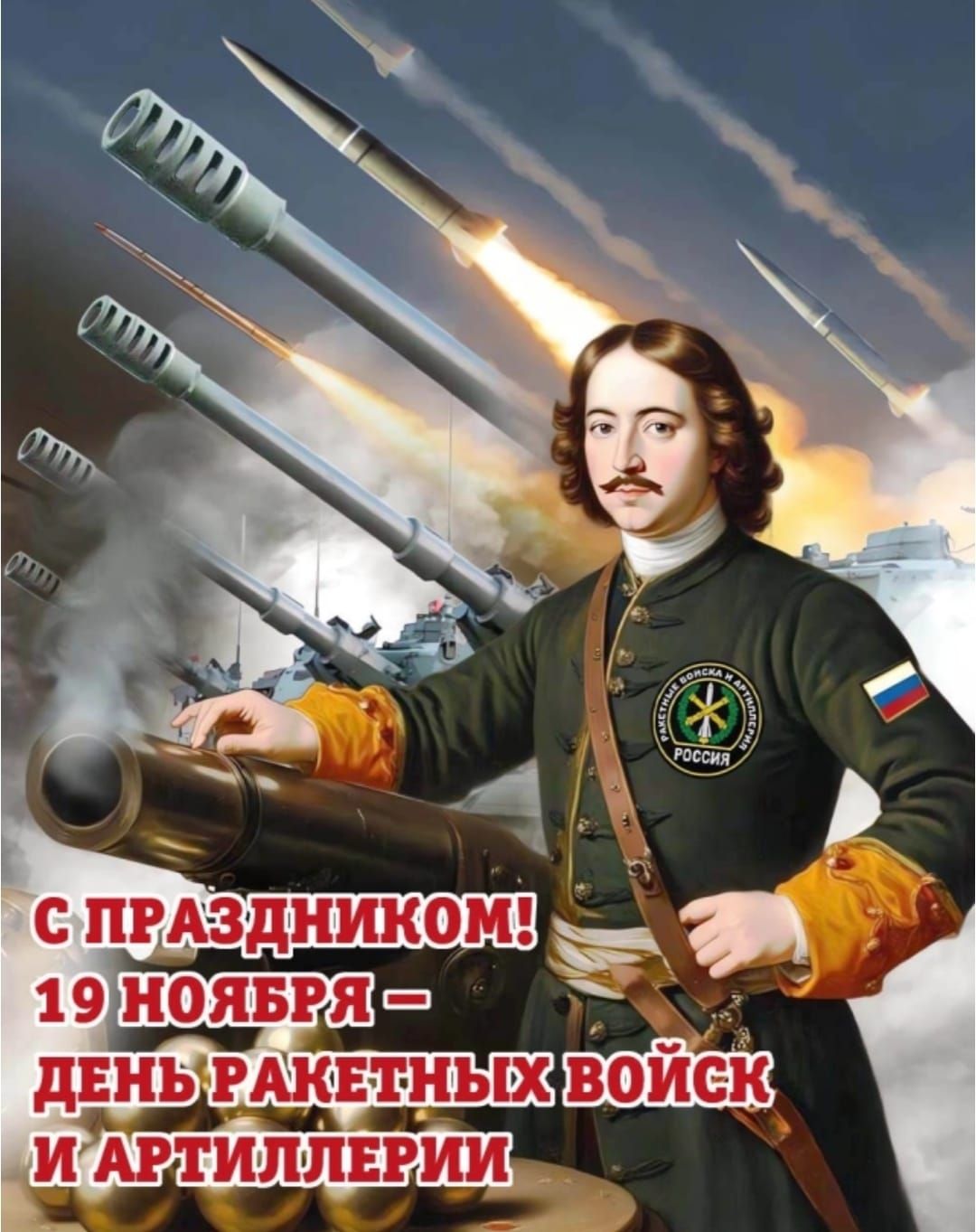 С ПРАЗДНИКОМ! 19 НОЯБРЯ – ДЕНЬ РАКЕТНЫХ ВОЙСК И АРТИЛЛЕРИИ