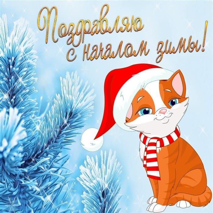 Поздравляю с началом зимы!