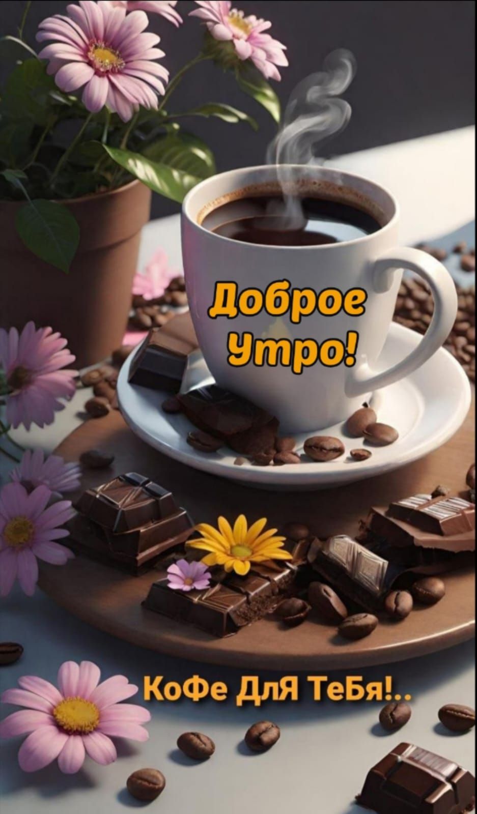 Доброе Утро! Кофе Для Тебя!