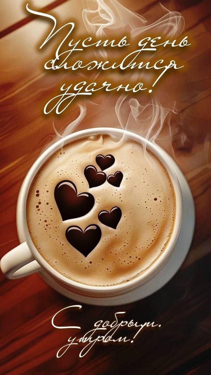Пусть день сложится удачно! С добрым утром!