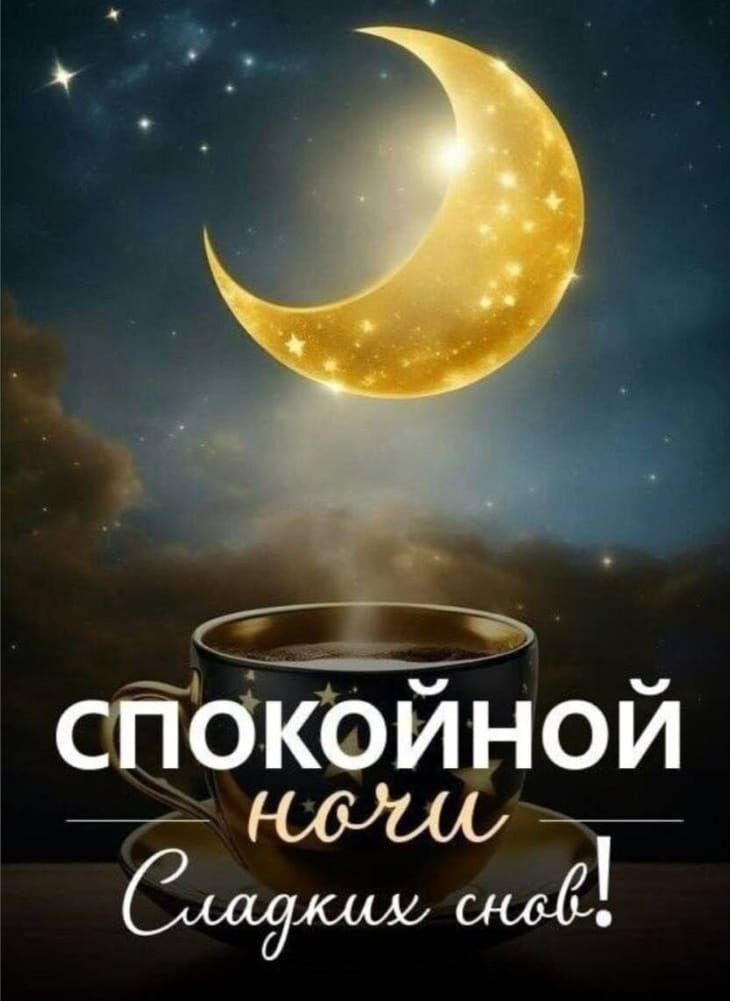 СПОКОЙНОЙ НОЧИ
Сладких снов!