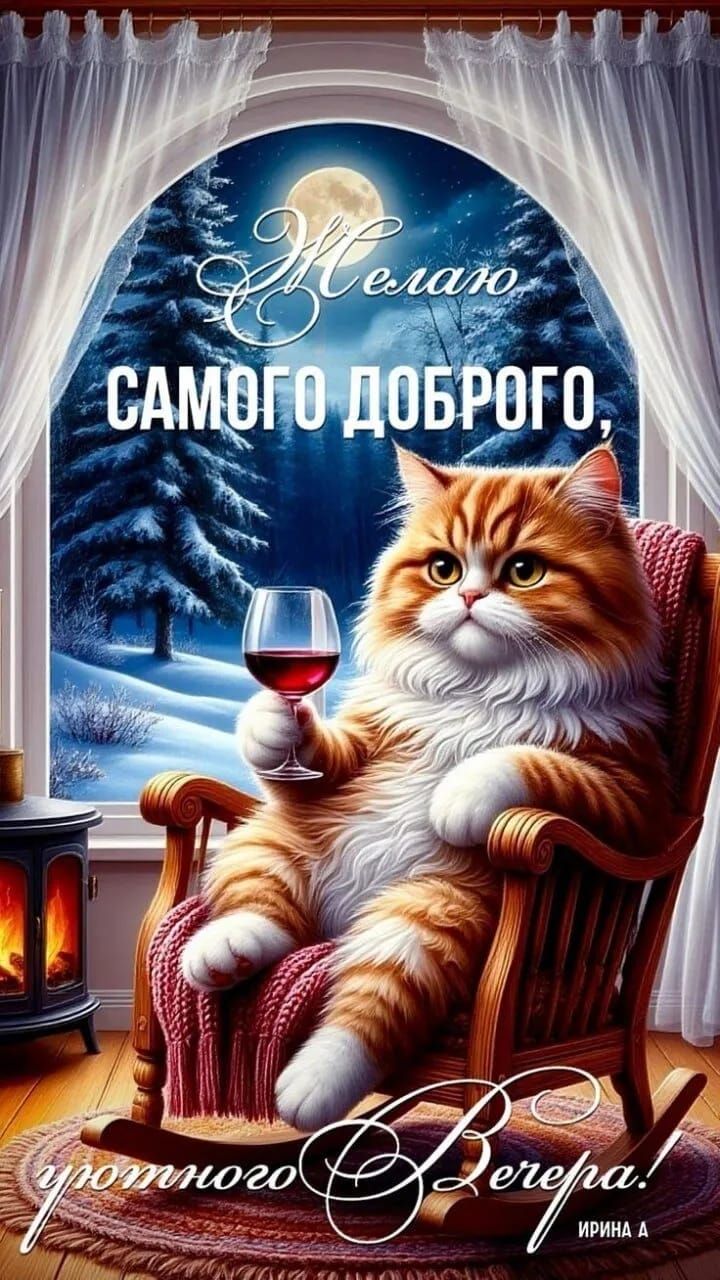 Желаю самого доброго, хорошего вечера! Ирина А