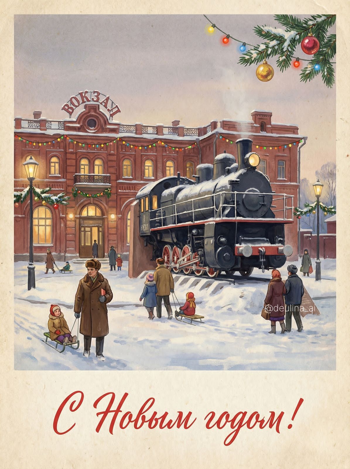 ВОКЗАЛ. С Новым годом!