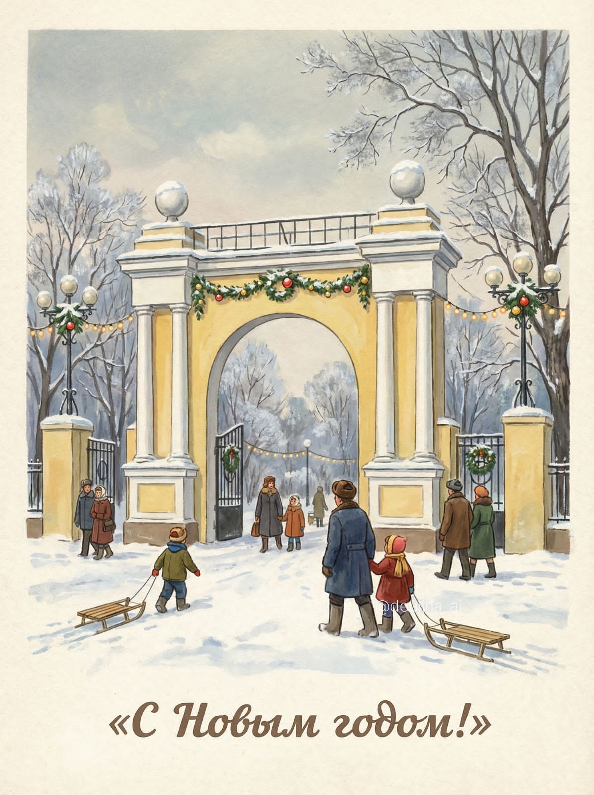 «С Новым годом!»