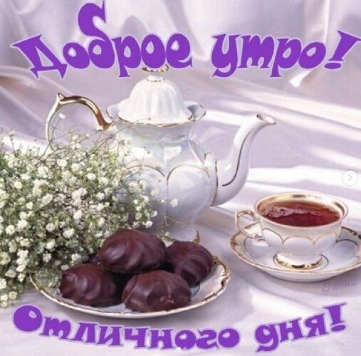 Доброе утро! Отличного дня!