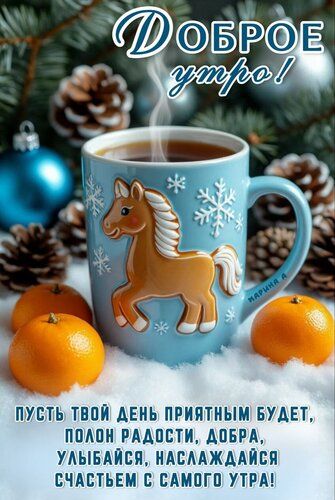 Доброе утро! Пусть твой день приятным будет, полон радости, добра, улыбайся, наслаждайся счастьем с самого утра!