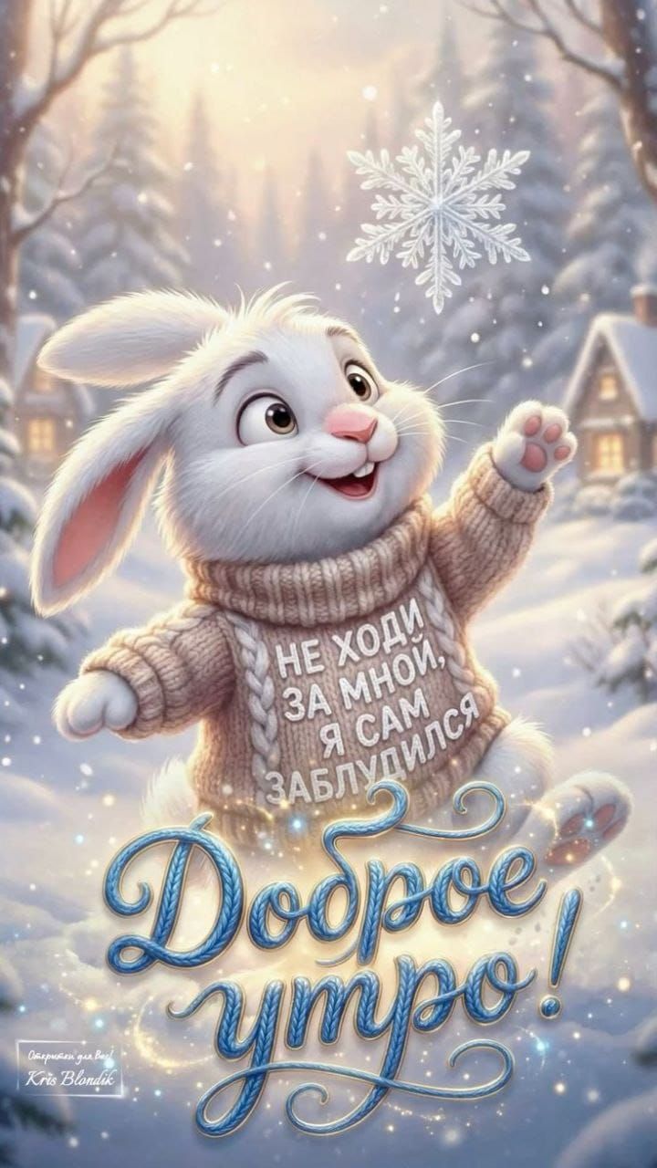 НЕ ХОДИ ЗА МНОЙ, Я САМ ЗАБЛУДУСЬ
Доброе утро!