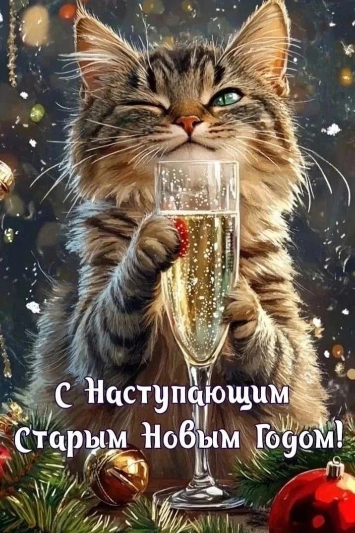 С наступающим Старым Новым Годом!