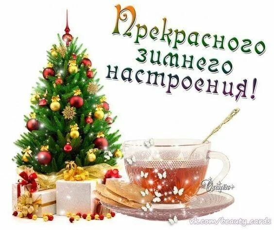 Прекрасного зимнего настроения!