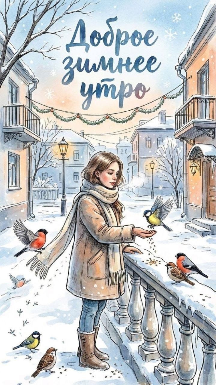 Доброе зимнее утро