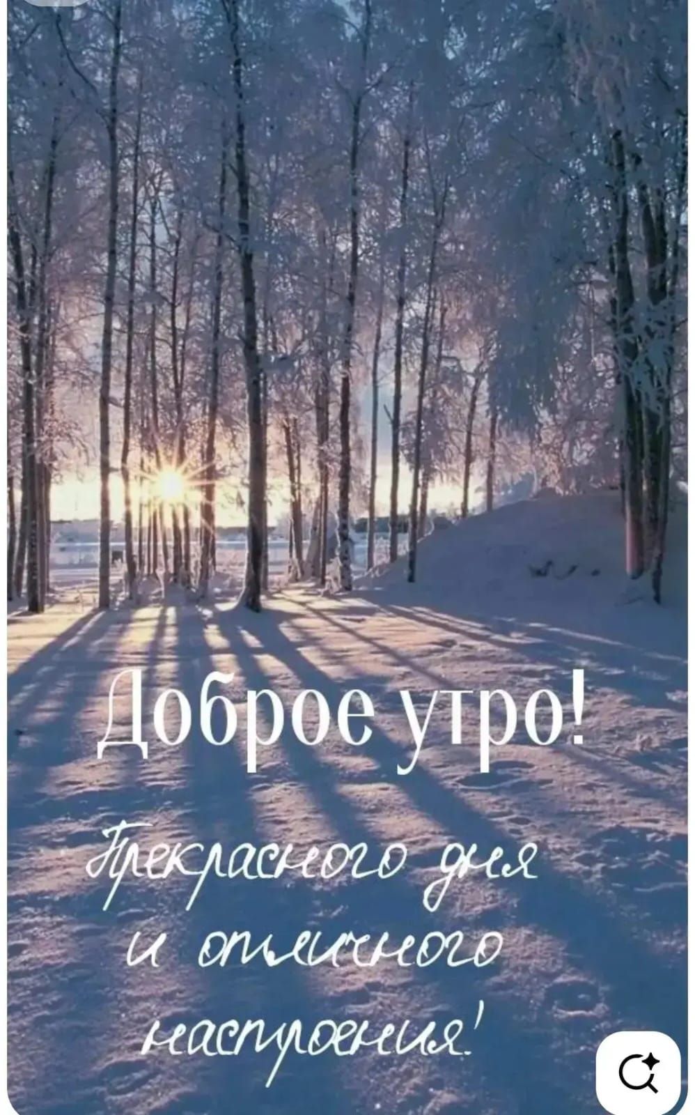 Доброе утро! Прекрасного дня и позитивного настроения!