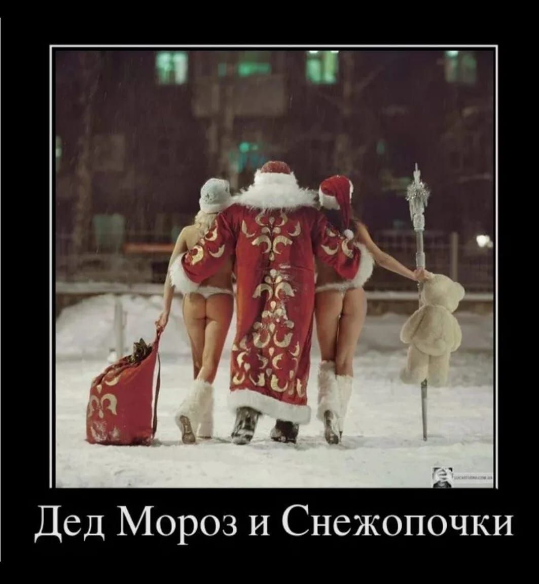 Дед Мороз и Снежпочки