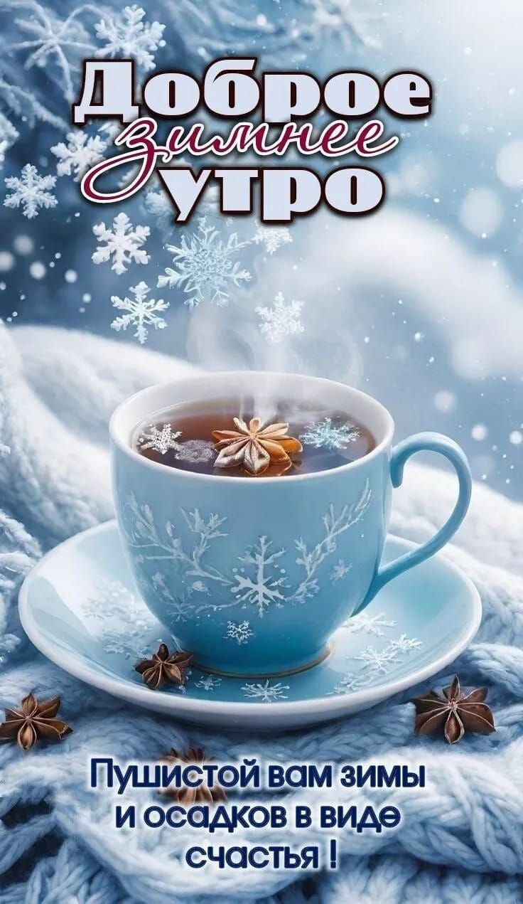 Доброе зимнее утро
Пушистой вам зимы и осадков в виде счастья !