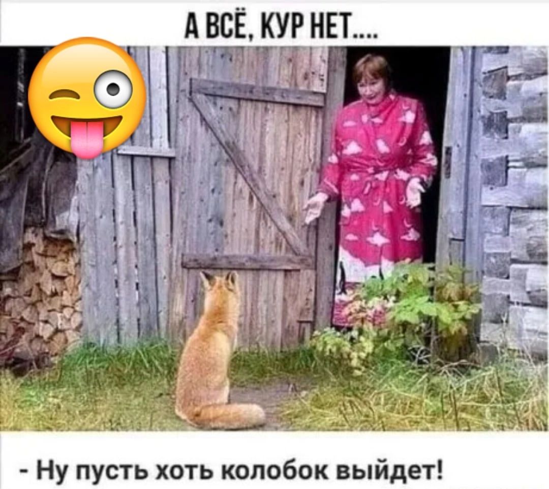 Ну пусть хоть колобок выйдет