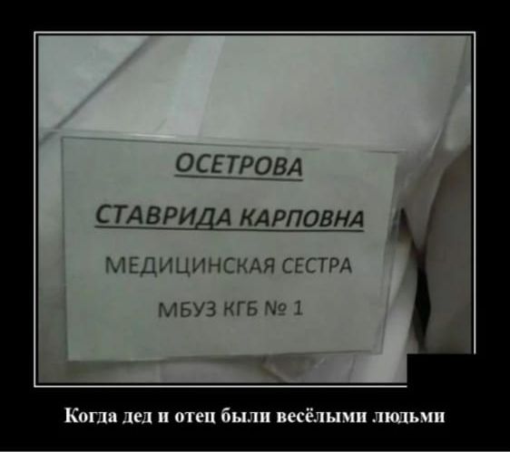 ОСЕТРШ3А СТАВРИ АКАРПОВНА МЕДИЦИНСКАЯ СЕСТРА МБУЗ КГБ Чі 1 Копи лед птш были весёлым люпъмн