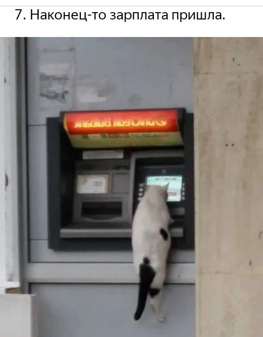 7 Наконец то зарплата пришла